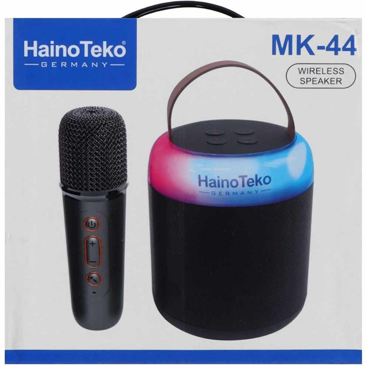 اسپیکر بلوتوثی قابل حمل Haino Teko مدل MK 44 به همراه میکروفون