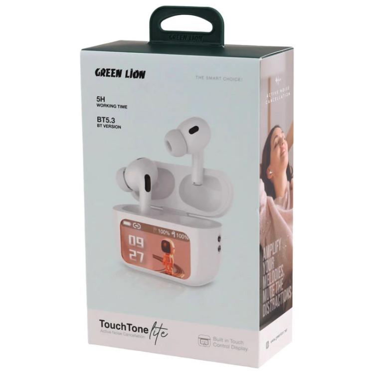هدفون بی سیم گرین لاین مدل TOUCHTONE LITE ANC با گارانتی 6 ماهه