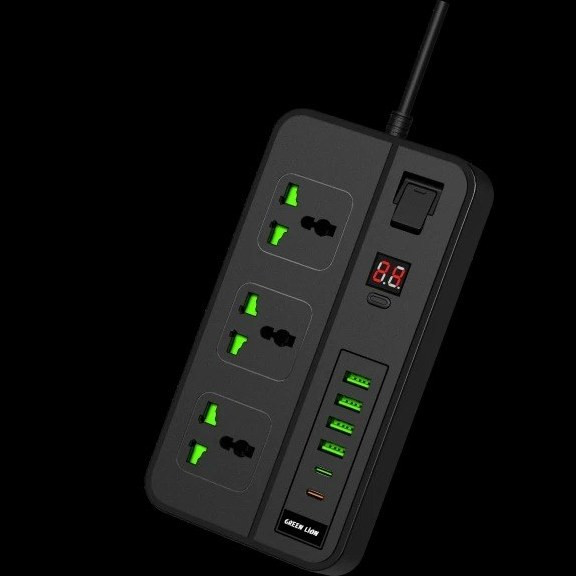 چند راهی برق گرین لاین مدل GS-150 Power Socket 3000W
