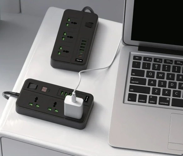 چند راهی برق گرین لاین مدل GS-150 Power Socket 3000W